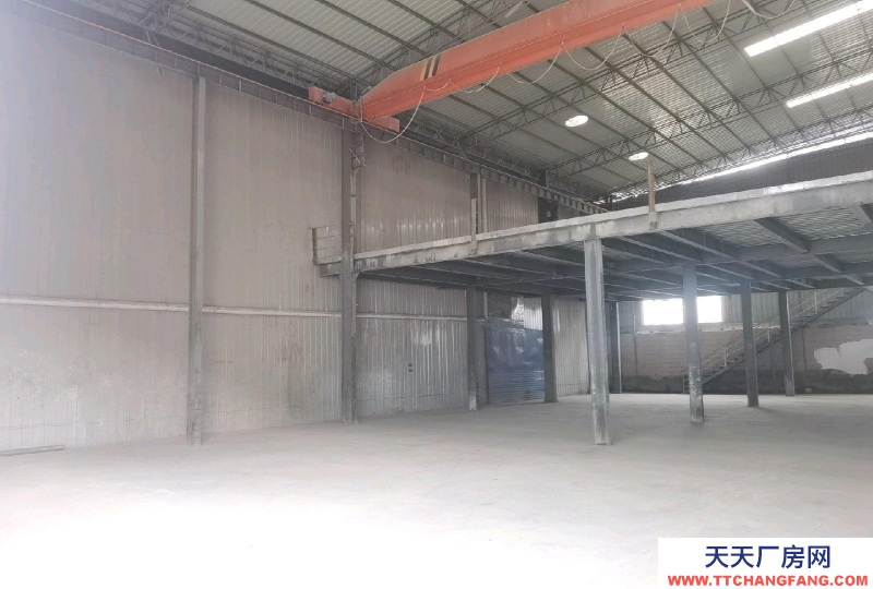 (出租)帶航車鋼結構廠房，倉儲層高12米，消防及配套設施齊全