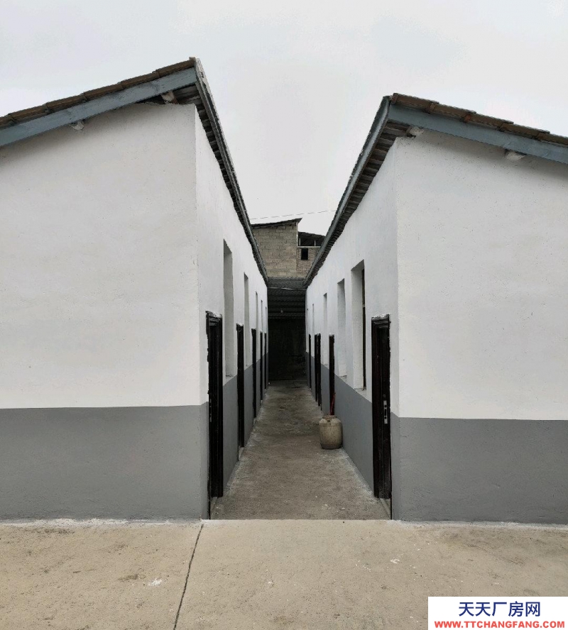 有10間住房約240平米，160平米庫房