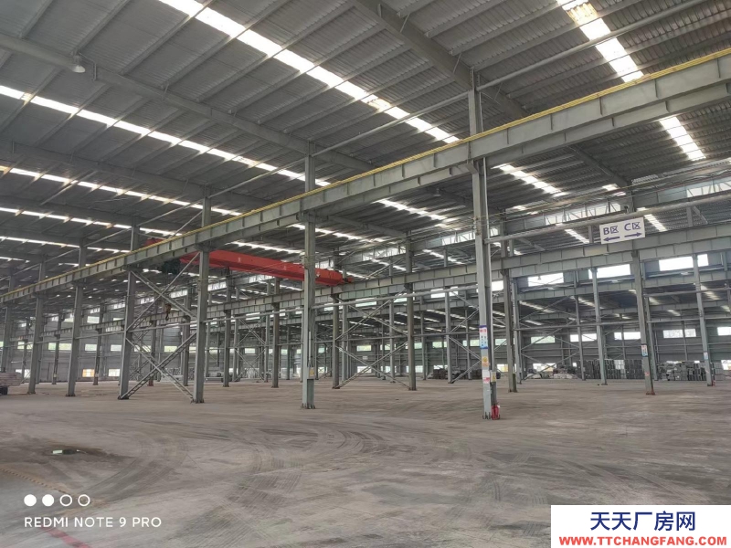 (出租) 標(biāo)準(zhǔn)重工業(yè)廠房，層高12米，帶25噸行車，開間大