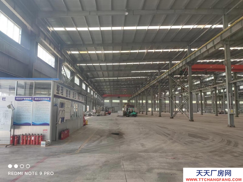 (出租) 標準重工業廠房，層高12米，帶25噸行車，開間大