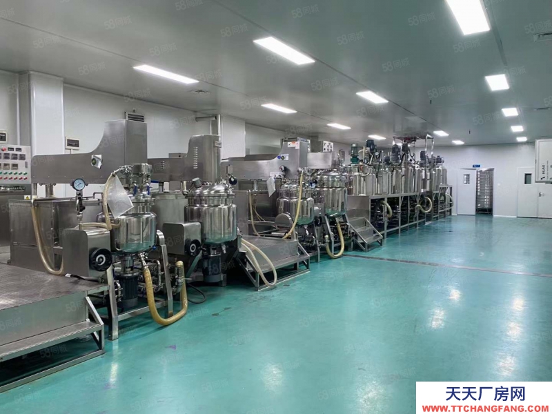 (出租)廣州 白云太和6400平獨(dú)門獨(dú)院現(xiàn)成化妝品無(wú)塵車間出租現(xiàn)成生產(chǎn)線