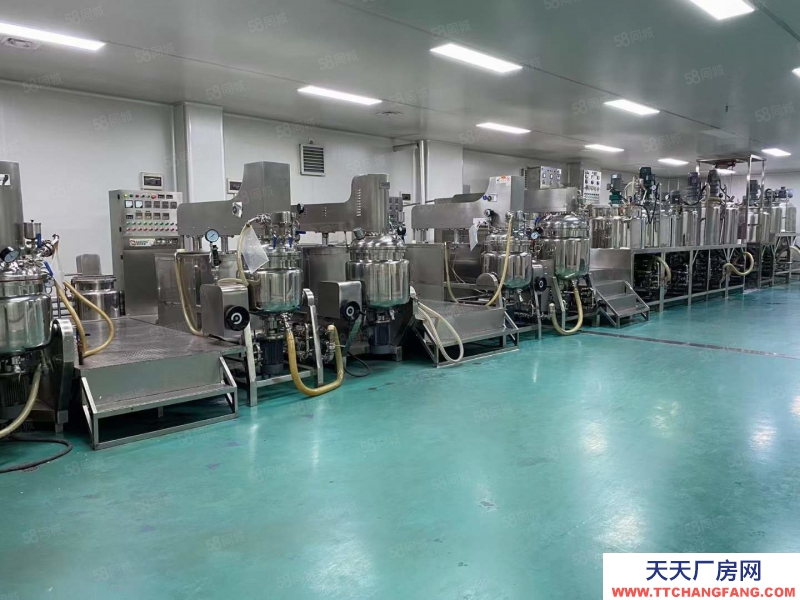 (出租)廣州 白云太和6400平獨(dú)門獨(dú)院現(xiàn)成化妝品無塵車間出租現(xiàn)成生產(chǎn)線