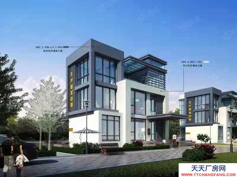 石家莊橋西南繞城高速口產業園區，強力推薦獨棟廠房 首層7.2米高，