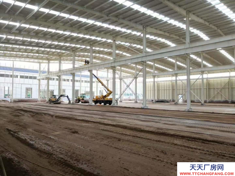 濟南歷城工業北路鋼結構廠房層高12米 正規園區