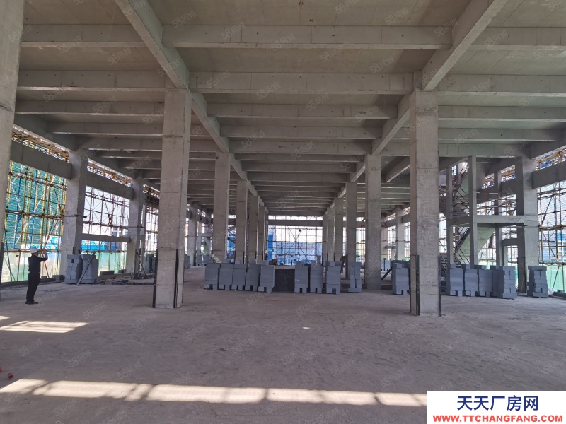 濟南歷城工業北路鋼結構廠房層高12米 正規園區