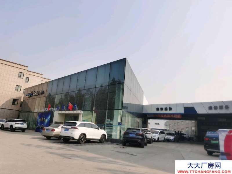 濟南槐蔭經十西路，濟西二手車市場邊上