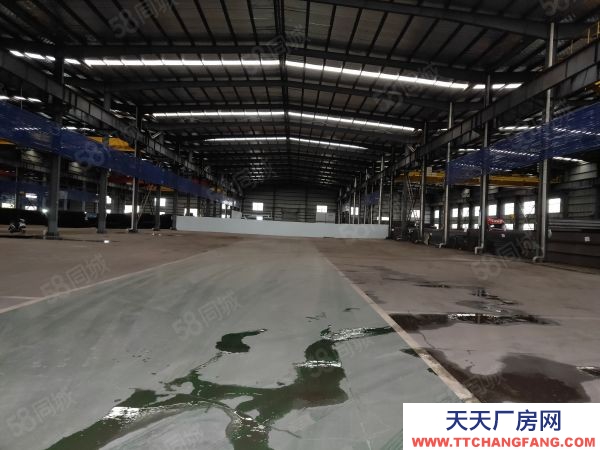 南京市江寧區濱江倉庫1000平起租 帶行車 可做生產加工 場地大