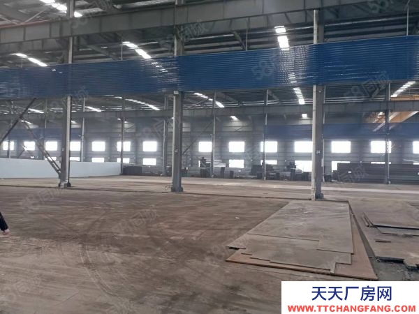 南京市江寧區濱江倉庫1000平起租 帶行車 可做生產加工 場地大