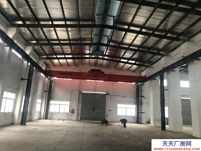 (出租) 低價單一層鋼構廠房出租高度10米帶10噸行車免費使用