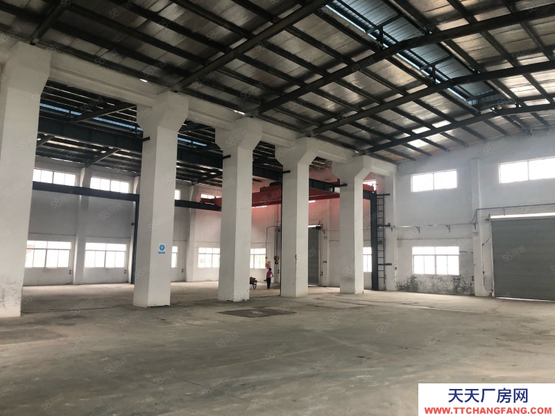 (出租) 低價單一層鋼構廠房出租高度10米帶10噸行車免費使用