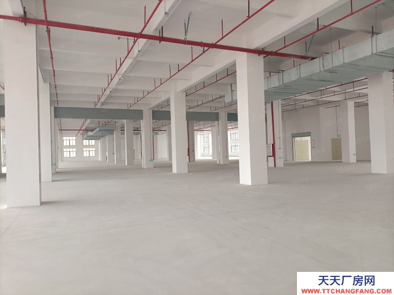 (出租) 廣州新塘大型園區廠房。丙二類消防！可整租?？煞肿?。證件齊全。