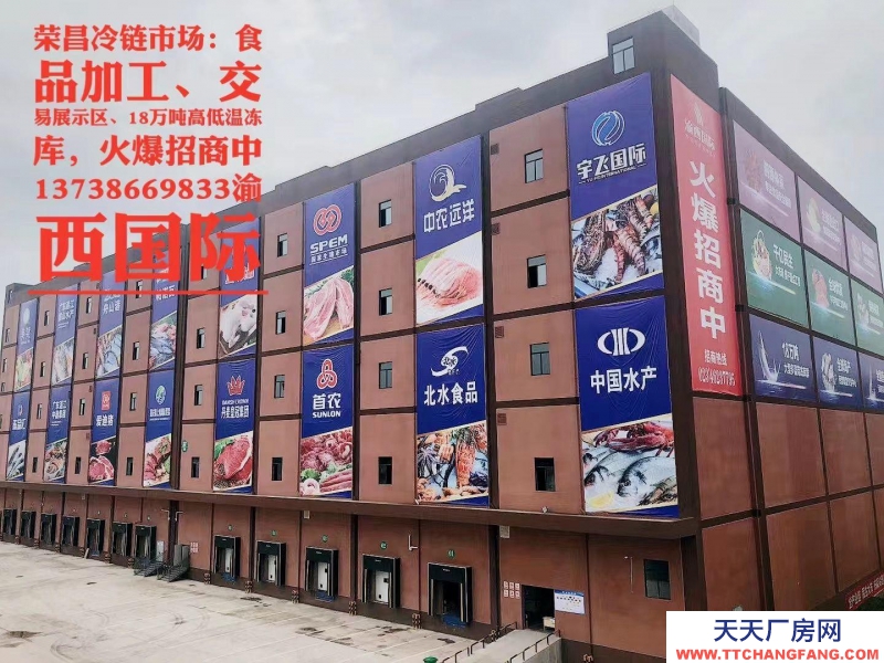 重慶榮昌渝西國際凍庫18萬噸(冷鏈)高低溫