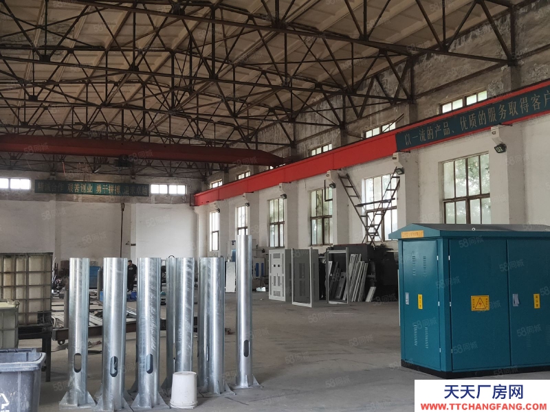 出租陵園街廠房2600平,獨門獨院,吊車10噸,可進大車