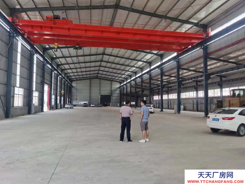 濟南長清崮山獨門獨院鋼結構廠房（帶25噸航吊）