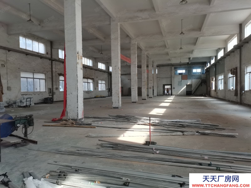 杭州拱墅區(出租) 一樓1080方標準廠房,層高7.5米,掛車可進,帶四個通道門