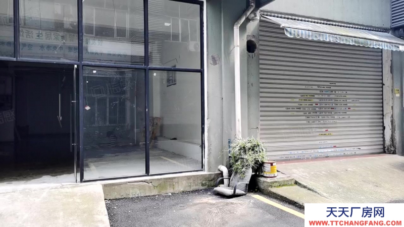 杭州拱墅區(出租) 一樓221方倉庫可進大車門口就有停車位卸貨方便層高4.5縱深