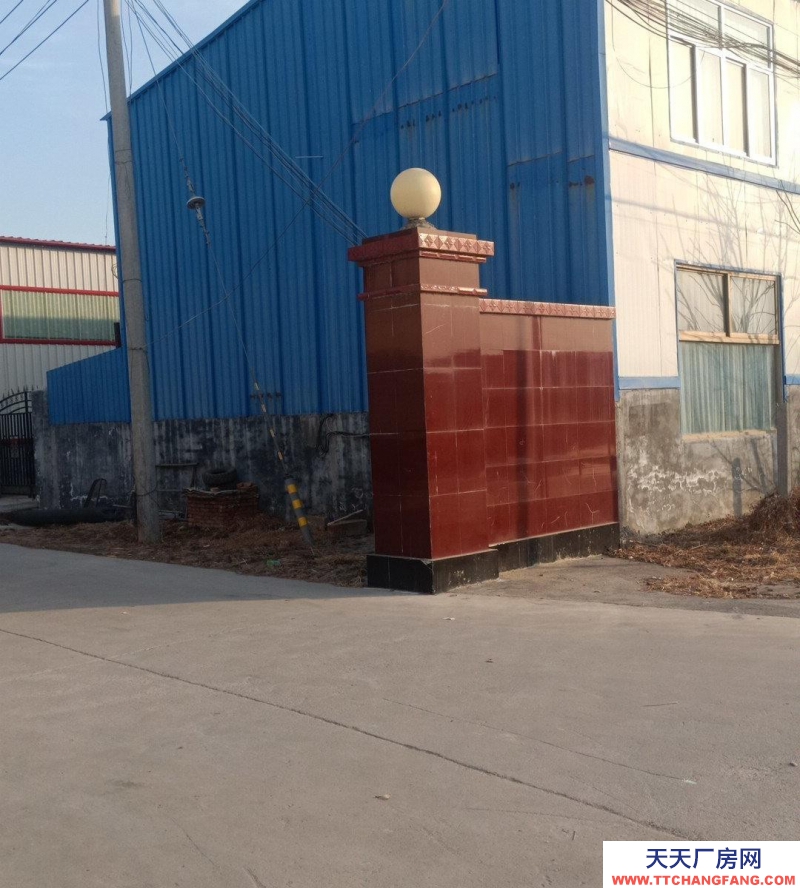 濟南商河嶄新鋼結構廠房，屬工業用地。