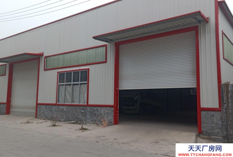 濟南商河嶄新鋼結構廠房，屬工業用地。