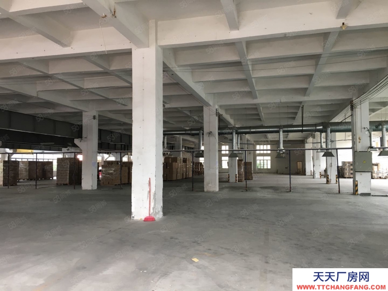 (出租) 廣州從化倉庫低價出租標準一樓帶航吊帶裝修地坪漆7000空地免費用