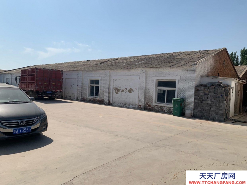 石家莊 辛集 1000平倉庫辦公區域，院子一應俱全