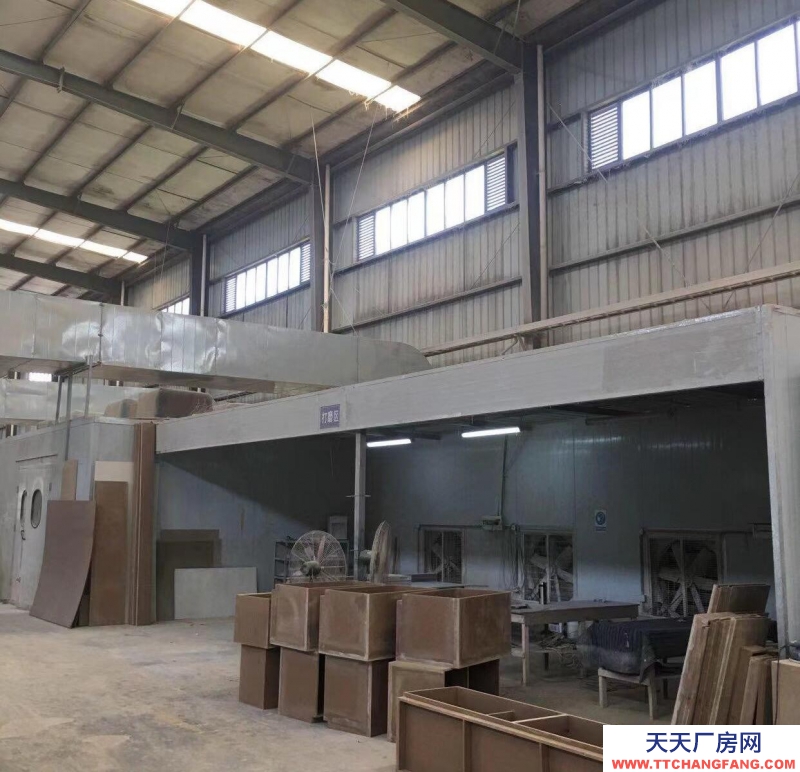 (出租)重慶合川 可以做展柜家具漆的工廠,配套設(shè)施齊全