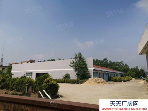 南京市六合化工園占地23.5畝單層廠房4000多平米兩證齊全