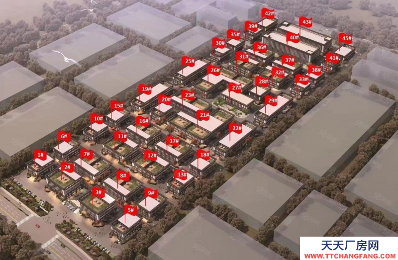 (出售) 合肥包河繁華大道附近產業園廠房，開發商直售