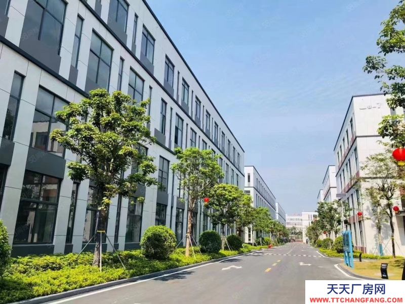 (出售) 深圳龍崗廠房!一二層50年紅本國有，7米高可進大貨車，花園式園區(qū)