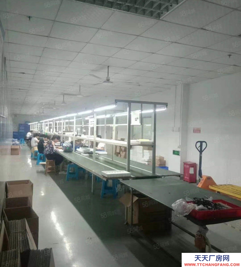 (出租) 深圳龍崗寶龍工業園8000平精裝廠房出租500平起分租另有一樓