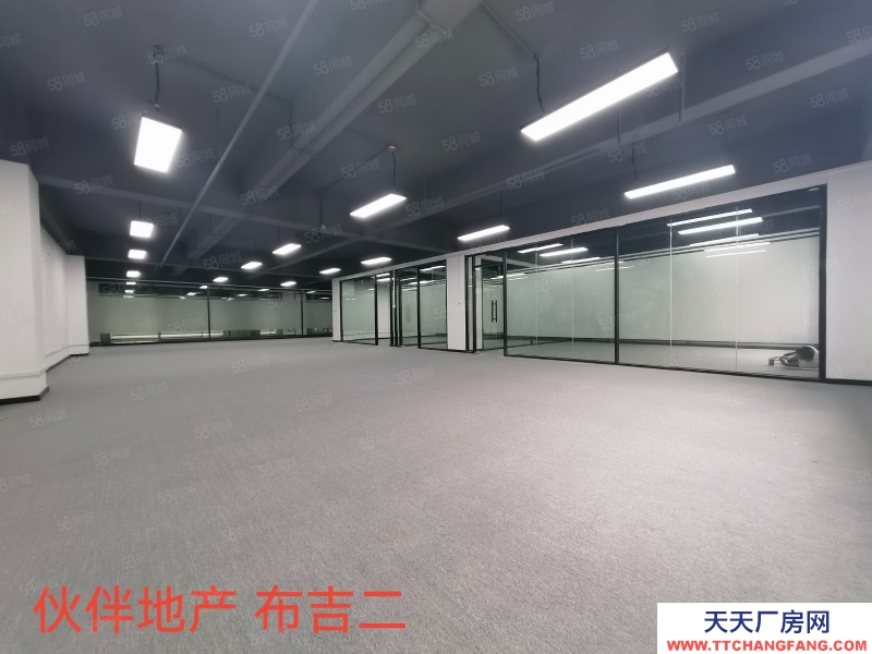 (出租) 深圳龍崗坂田雪像園區140平一1000平全新裝修廠房倉庫大小分租