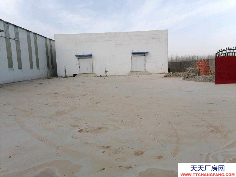 石家莊 新樂 水泥彩鋼廠房6米高，有水電可走大車。