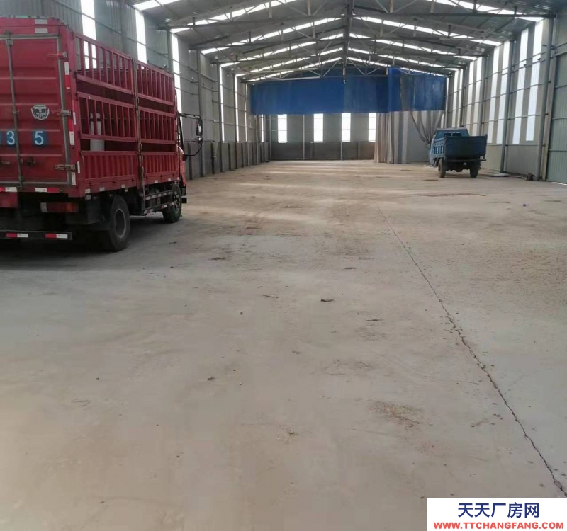 石家莊 新樂 水泥彩鋼廠房6米高，有水電可走大車。