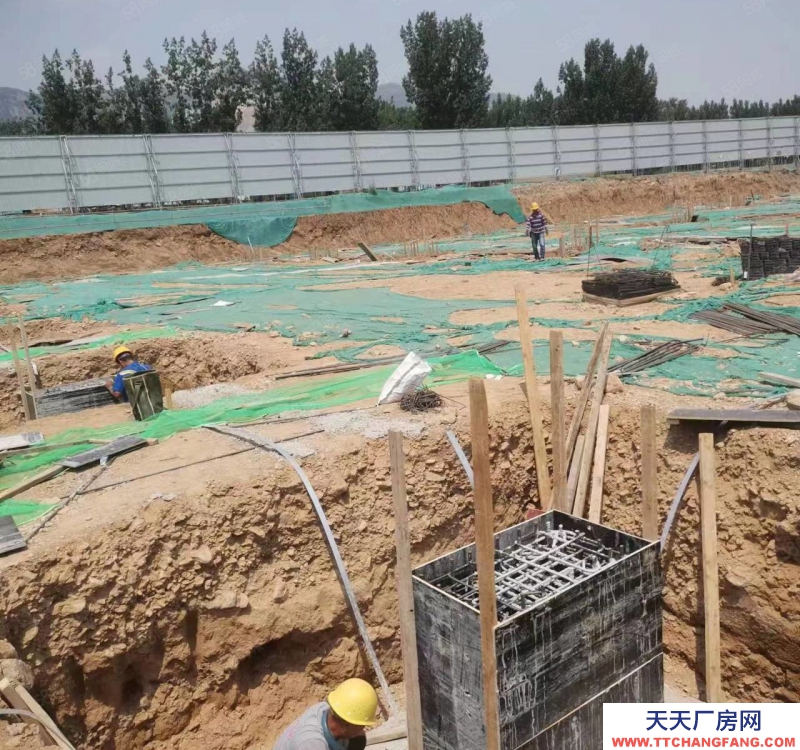 石家莊 鹿泉 9米挑高單層鋼結構廠房，贈小院！贈小院！