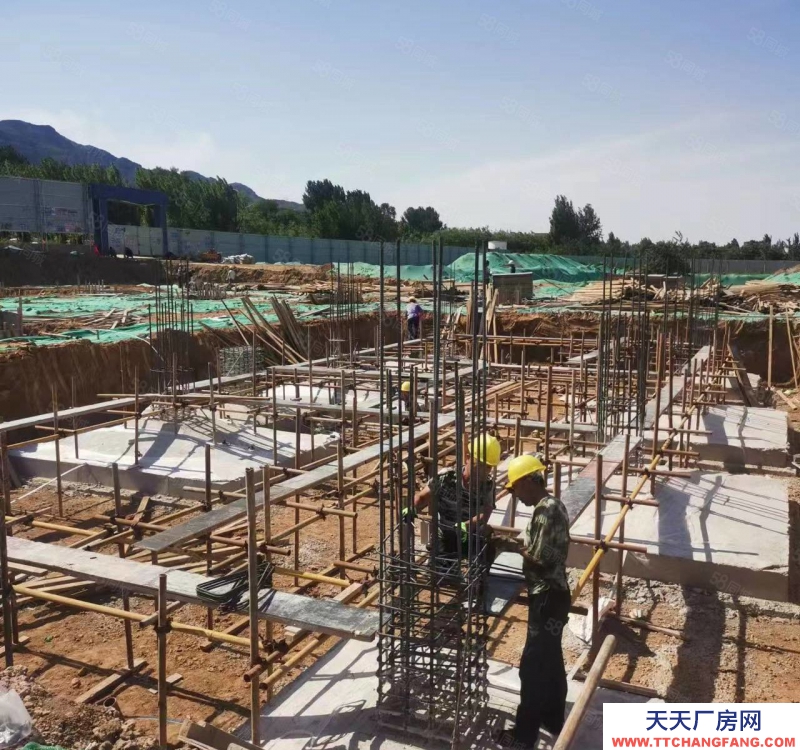 石家莊 鹿泉 9米挑高單層鋼結構廠房，贈小院！贈小院！