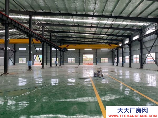 長沙市寧鄉(xiāng)區(qū) 高新區(qū)5000帶行車鋼構(gòu)廠房出租可進(jìn)掛車