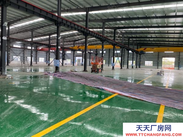 長沙市寧鄉(xiāng)區(qū) 高新區(qū)5000帶行車鋼構(gòu)廠房出租可進(jìn)掛車