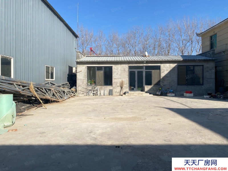 保定涿州 獨(dú)門獨(dú)院庫房1400平,辦公住宿400平兩層樓,精裝修