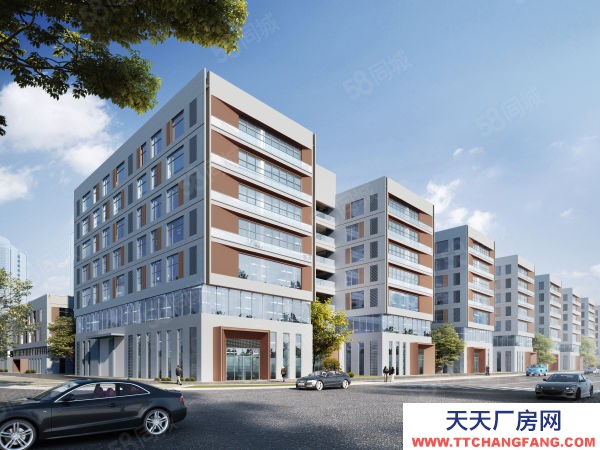 長沙市長沙區自貿創新中心，獨棟分層廠房火熱出售，價格位置片區