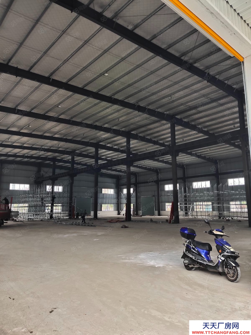 (出租) 合肥長豐崗集工業園1050平方單層鋼結構一樓倉庫