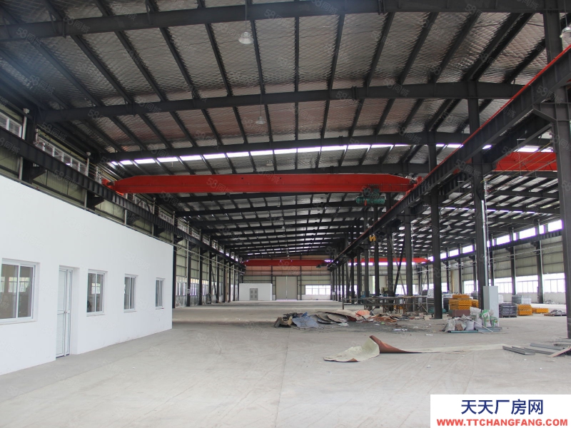 (出租) 合肥 肥東輕鋼結(jié)構(gòu)廠房所有人直租帶行車價格面議