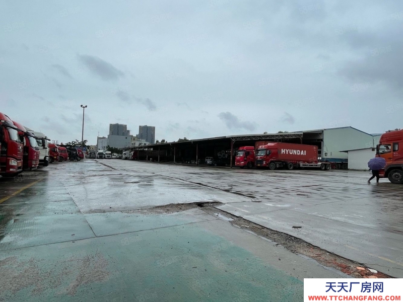 (出租)深圳龍崗 超大空地！橫崗安良惠鹽路4500平物流倉庫出租