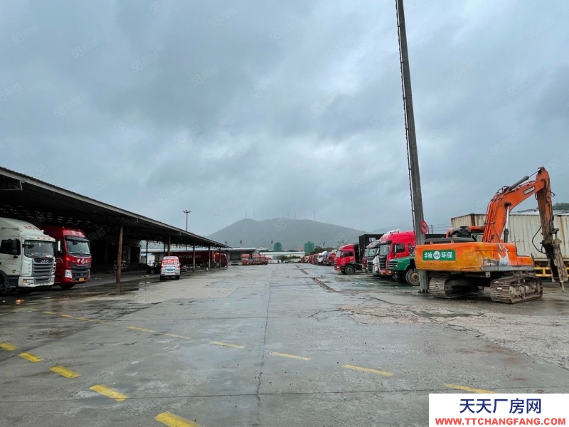 (出租)深圳龍崗 超大空地！橫崗安良惠鹽路4500平物流倉庫出租