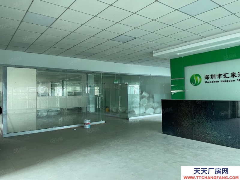 (出租) 深圳寶安福永會展高速口1600平米精裝修無塵車間廠房出租分租低價