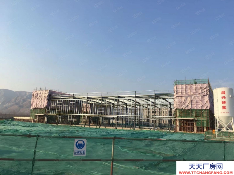 保定 淶水 正規(guī)工業(yè)園輕鋼廠房 12米挑高可環(huán)評注冊生產(chǎn)組裝