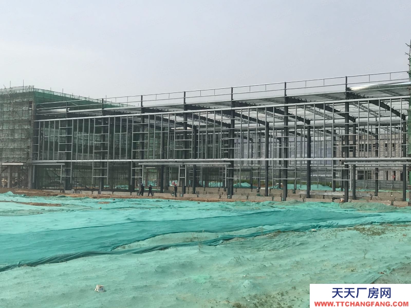 保定 淶水 正規(guī)工業(yè)園輕鋼廠房 12米挑高可環(huán)評注冊生產(chǎn)組裝