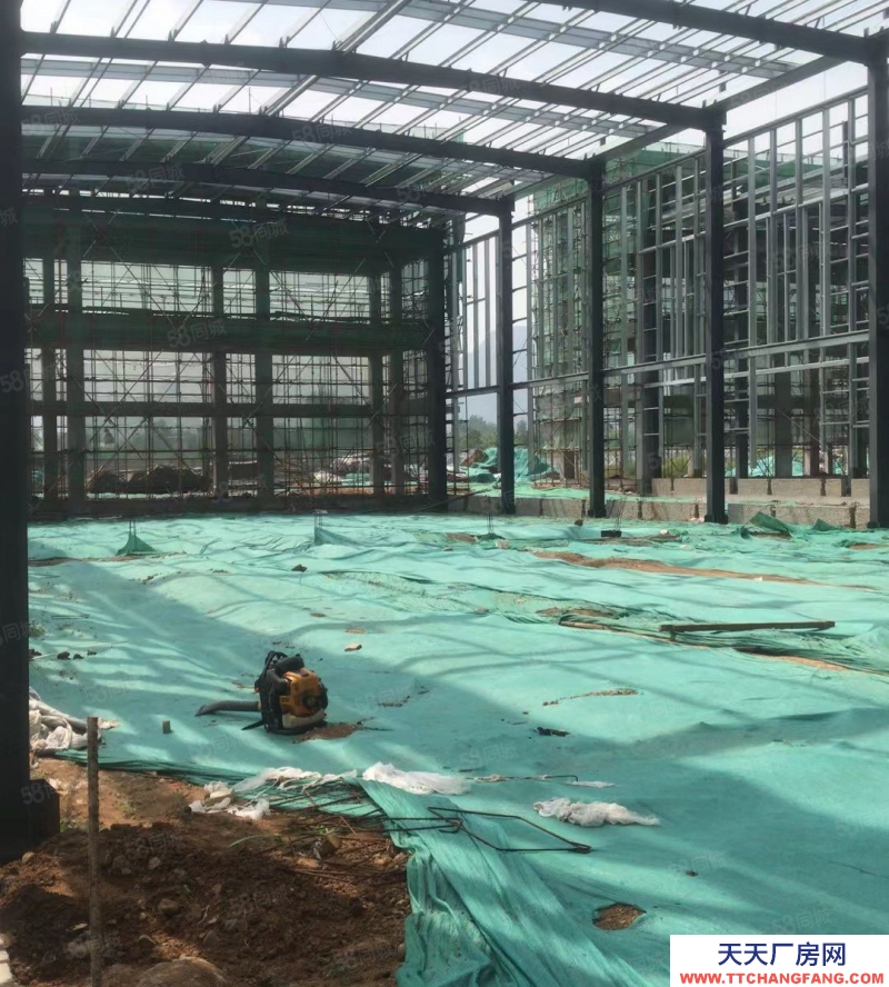 保定 淶水 正規(guī)工業(yè)園輕鋼廠房 12米挑高可環(huán)評注冊生產(chǎn)組裝