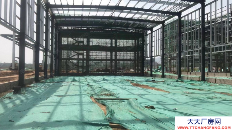 保定 淶水 正規(guī)工業(yè)園輕鋼廠房 12米挑高可環(huán)評注冊生產(chǎn)組裝