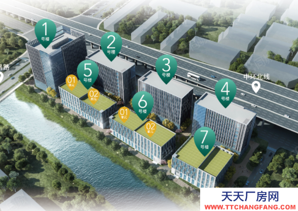 蘇州市吳中區(qū) 高新區(qū)中環(huán)北線旁 雙地鐵口 一二樓廠房出售