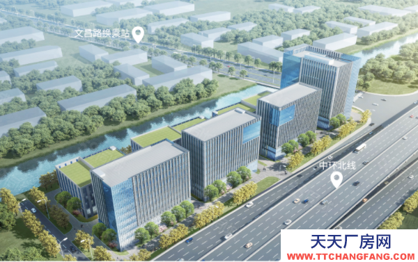 蘇州市吳中區(qū) 高新區(qū)中環(huán)北線旁 雙地鐵口 一二樓廠房出售