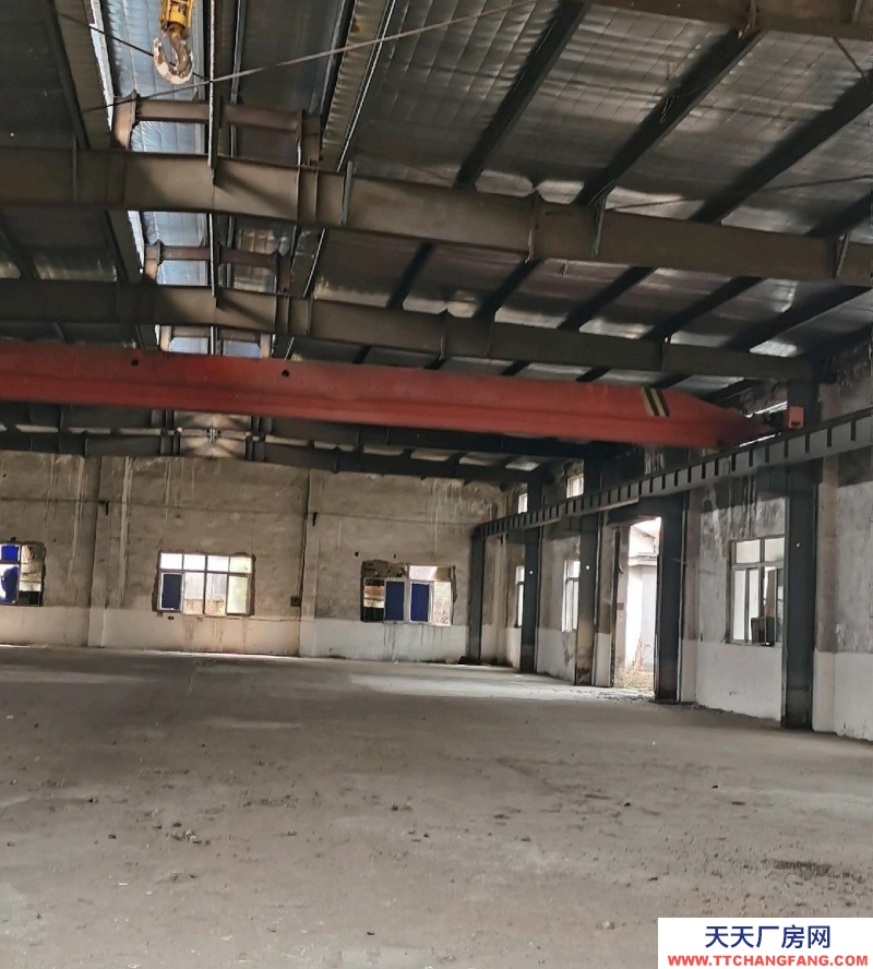 (出租) 蕪湖鏡湖7元/平方標(biāo)準(zhǔn)廠房出租，內(nèi)有3噸航吊車